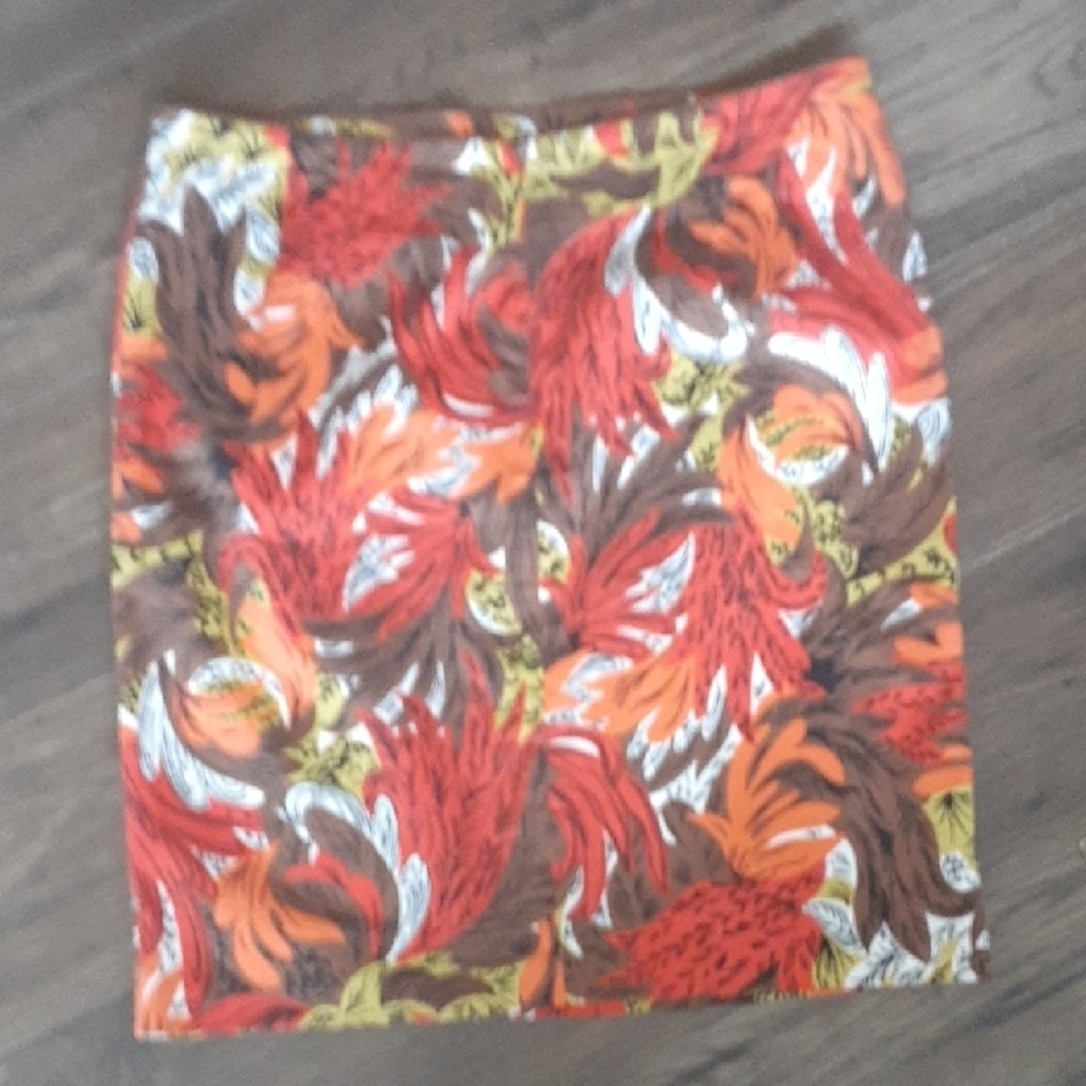 Floral Print Women's Skirt